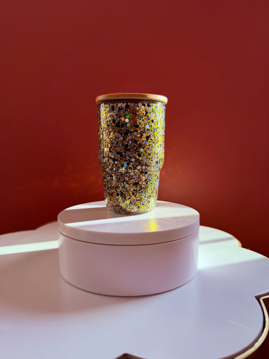 4oz snowglobe tumbler shot glass