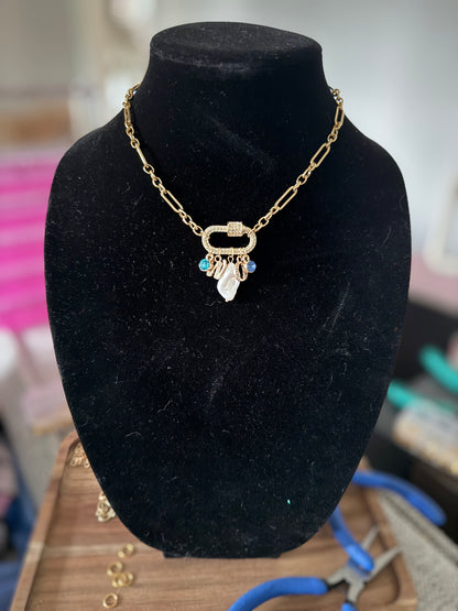 Custom Charm Necklace – Personalized Jewelry with Charms | Handmade Gift for Her