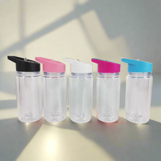 Custom 10oz Kids Tumbler – Snowglobe or Lava Style | Personalized Drink Cup with Straw