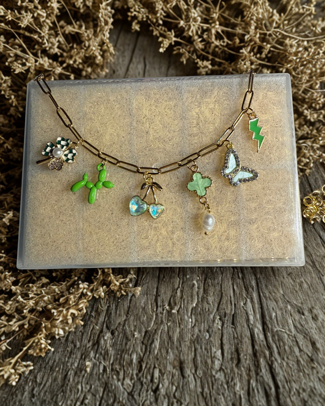 Custom Charm Bracelet – Personalized Jewelry with Charms | Handmade Gift for Her