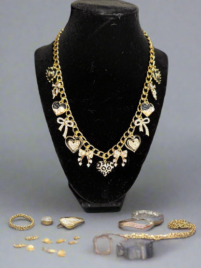 Custom Charm Necklace – Personalized Jewelry with Charms | Handmade Gift for Her