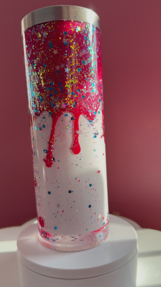 20oz stainless steel snowglobe